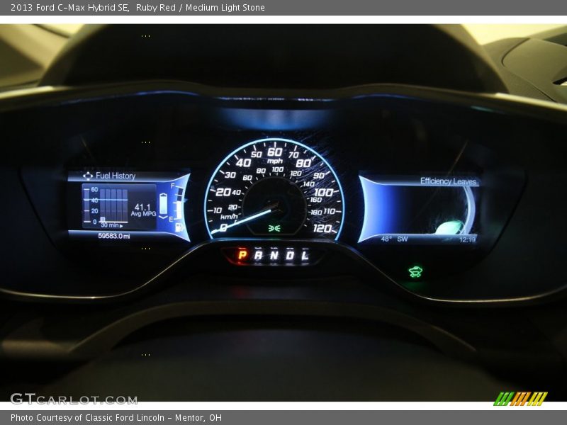 Ruby Red / Medium Light Stone 2013 Ford C-Max Hybrid SE