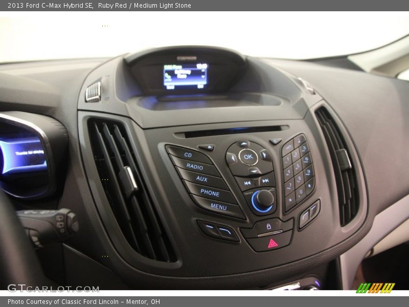 Ruby Red / Medium Light Stone 2013 Ford C-Max Hybrid SE