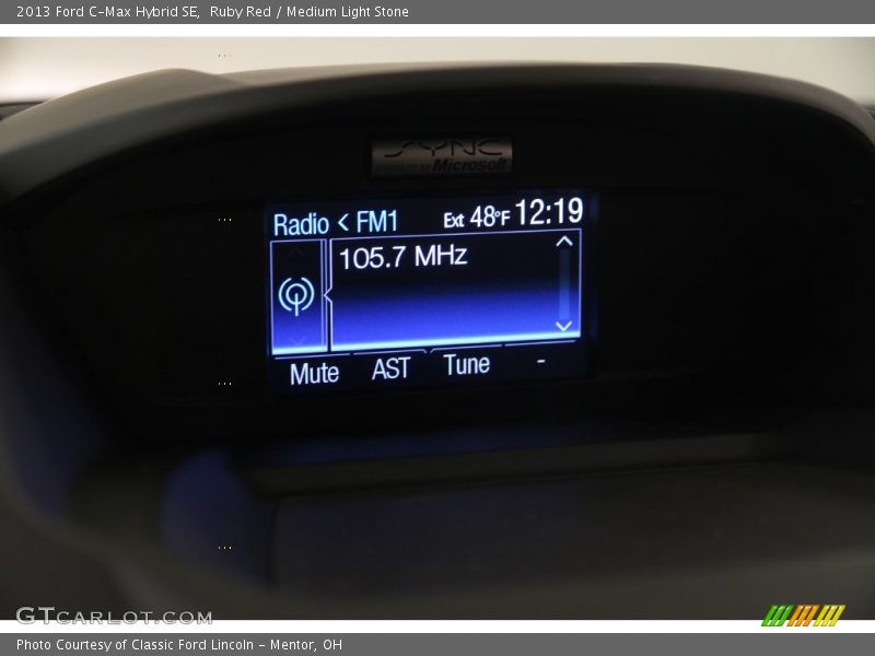 Ruby Red / Medium Light Stone 2013 Ford C-Max Hybrid SE