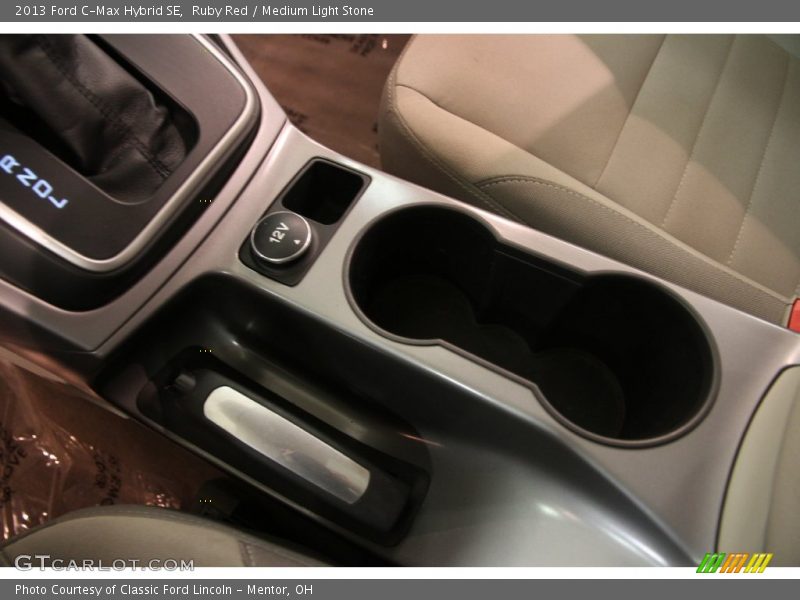 Ruby Red / Medium Light Stone 2013 Ford C-Max Hybrid SE