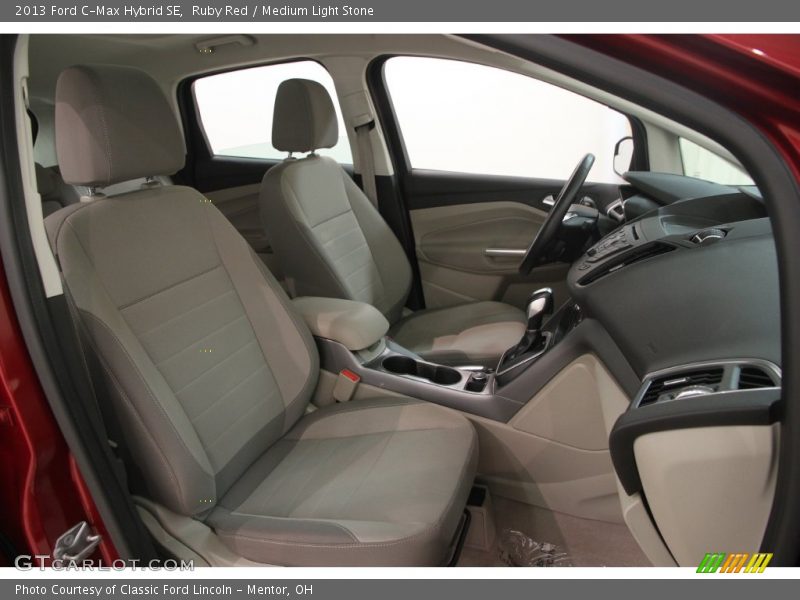 Ruby Red / Medium Light Stone 2013 Ford C-Max Hybrid SE