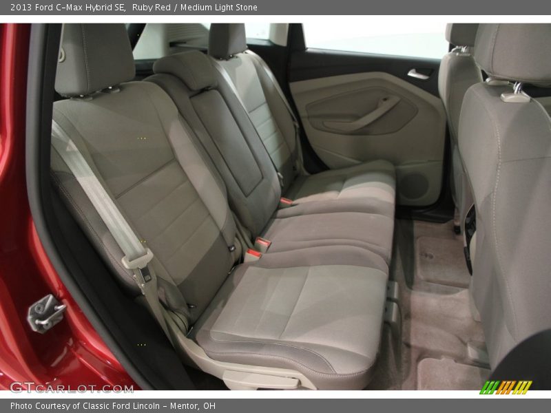 Ruby Red / Medium Light Stone 2013 Ford C-Max Hybrid SE