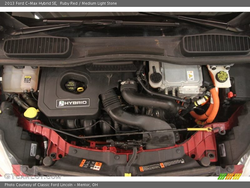 Ruby Red / Medium Light Stone 2013 Ford C-Max Hybrid SE