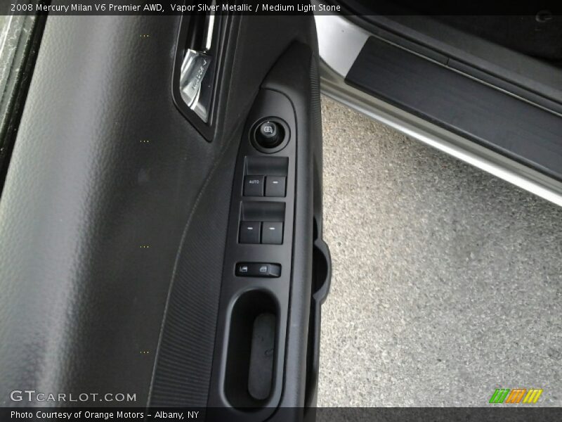 Vapor Silver Metallic / Medium Light Stone 2008 Mercury Milan V6 Premier AWD