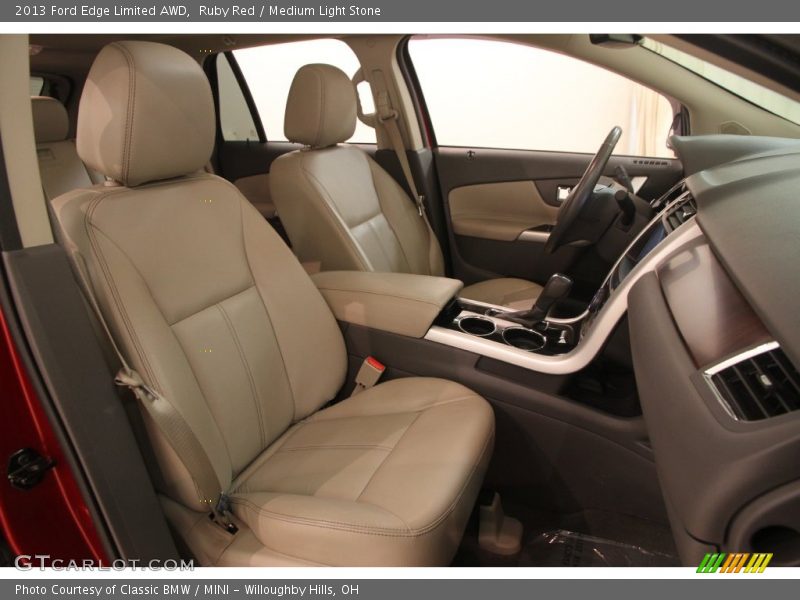 Ruby Red / Medium Light Stone 2013 Ford Edge Limited AWD