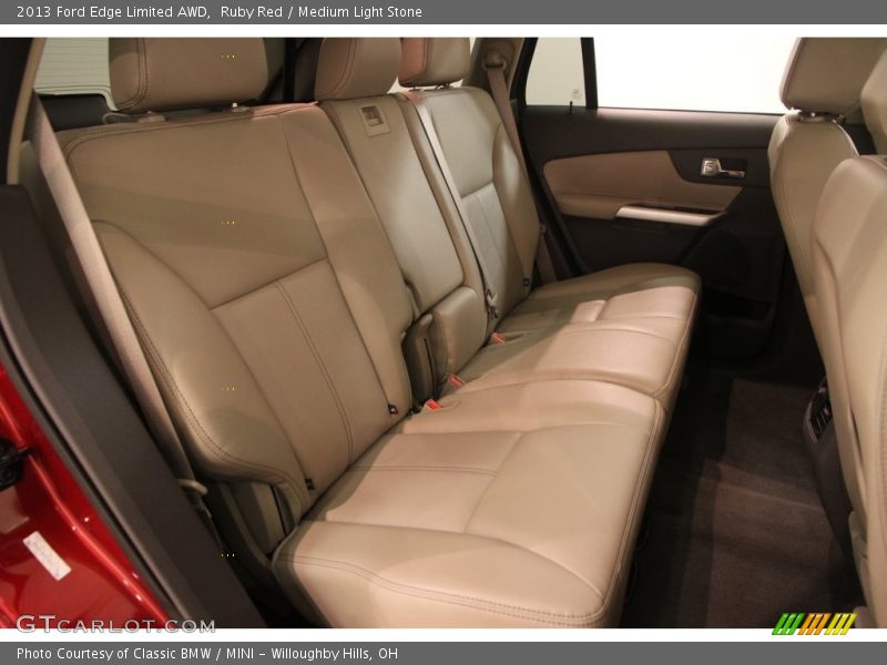 Ruby Red / Medium Light Stone 2013 Ford Edge Limited AWD