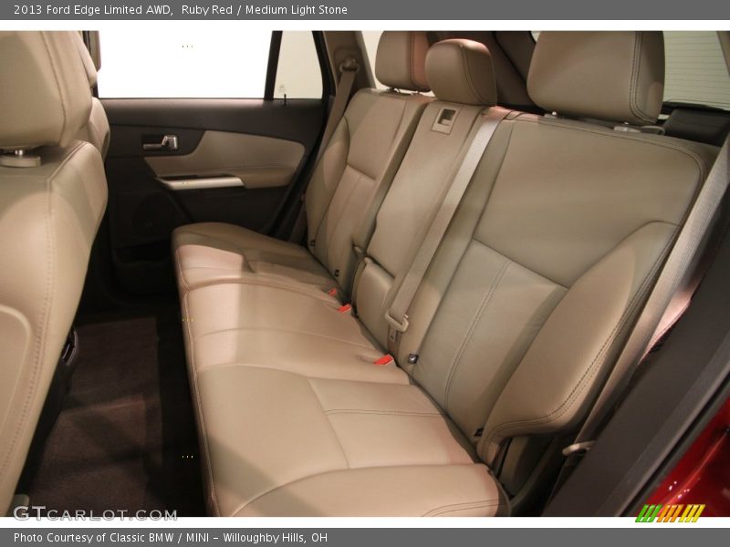 Ruby Red / Medium Light Stone 2013 Ford Edge Limited AWD