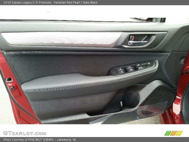 Venetian Red Pearl / Slate Black 2016 Subaru Legacy 2.5i Premium