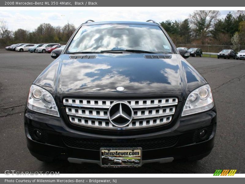 Black / Black 2008 Mercedes-Benz ML 350 4Matic