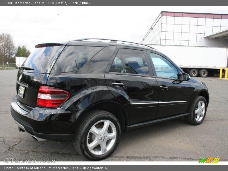 Black / Black 2008 Mercedes-Benz ML 350 4Matic