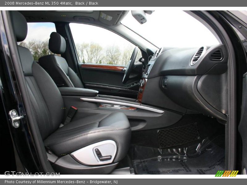 Black / Black 2008 Mercedes-Benz ML 350 4Matic