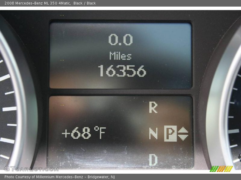 Black / Black 2008 Mercedes-Benz ML 350 4Matic