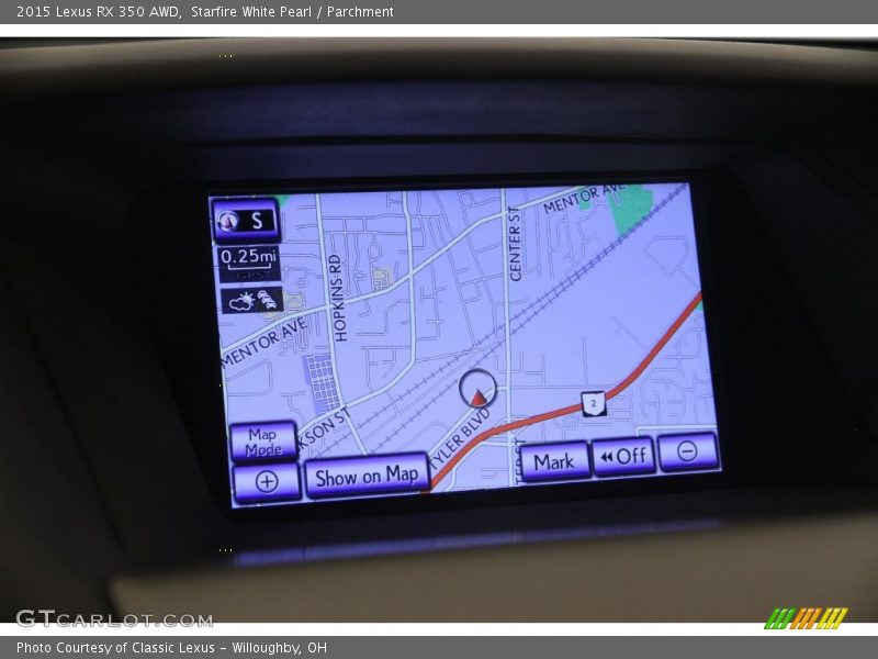 Starfire White Pearl / Parchment 2015 Lexus RX 350 AWD