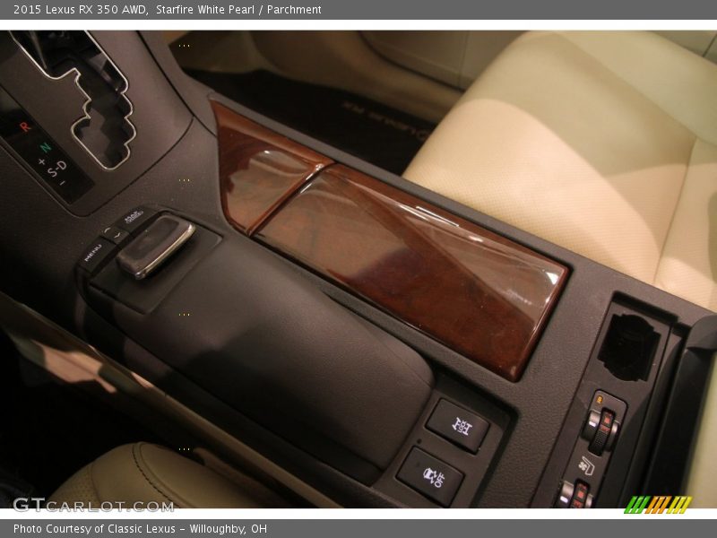 Starfire White Pearl / Parchment 2015 Lexus RX 350 AWD