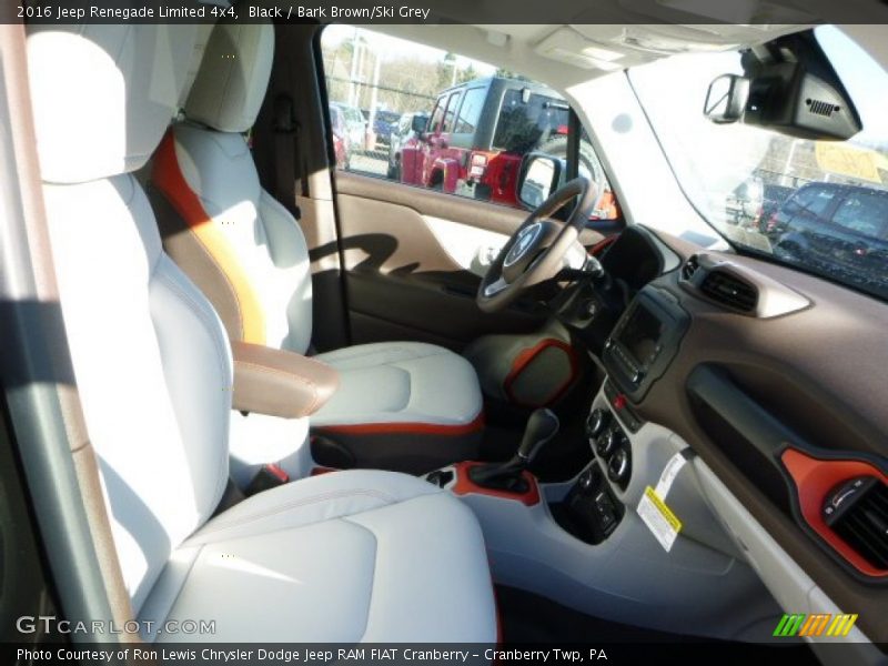 Front Seat of 2016 Renegade Limited 4x4