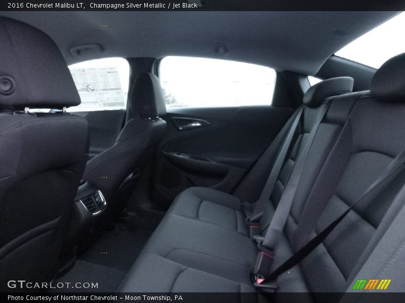 Champagne Silver Metallic / Jet Black 2016 Chevrolet Malibu LT