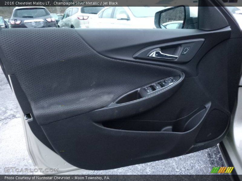 Champagne Silver Metallic / Jet Black 2016 Chevrolet Malibu LT