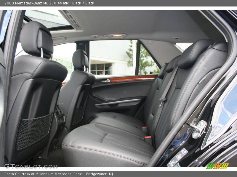 Black / Black 2008 Mercedes-Benz ML 350 4Matic