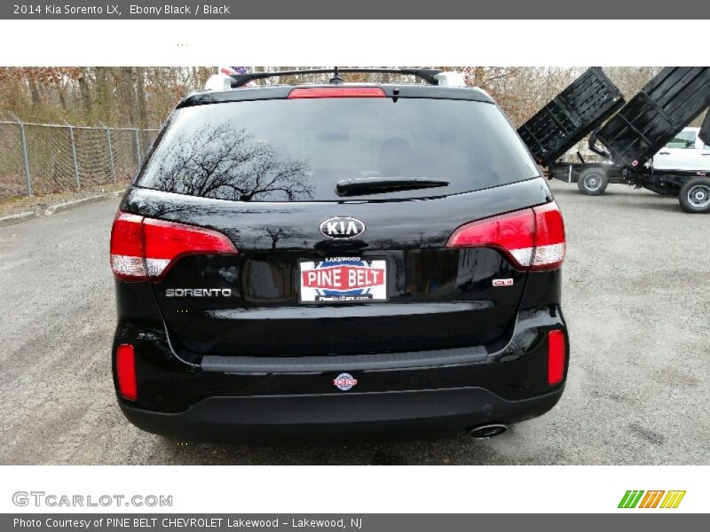 Ebony Black / Black 2014 Kia Sorento LX