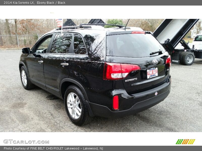 Ebony Black / Black 2014 Kia Sorento LX