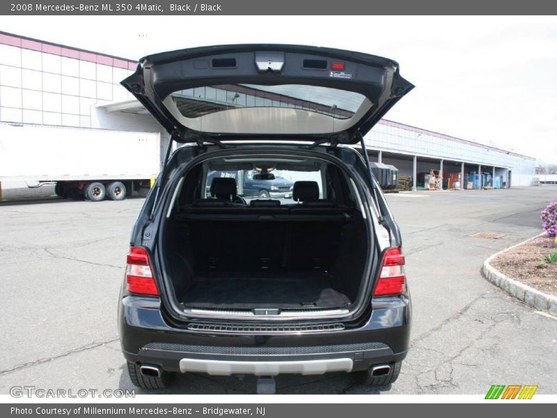 Black / Black 2008 Mercedes-Benz ML 350 4Matic