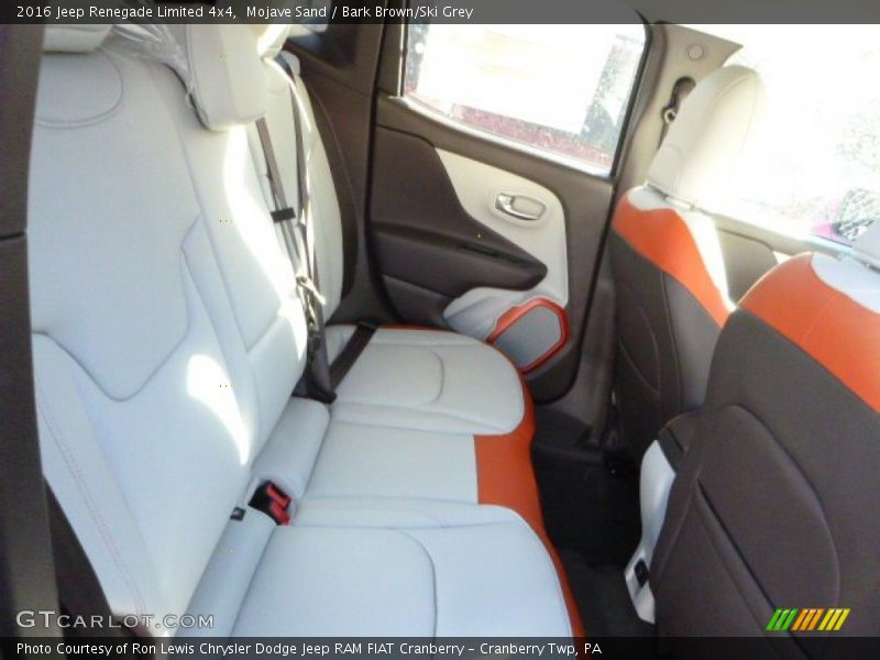 Mojave Sand / Bark Brown/Ski Grey 2016 Jeep Renegade Limited 4x4