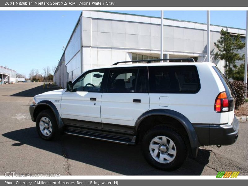 Alpine White / Gray 2001 Mitsubishi Montero Sport XLS 4x4