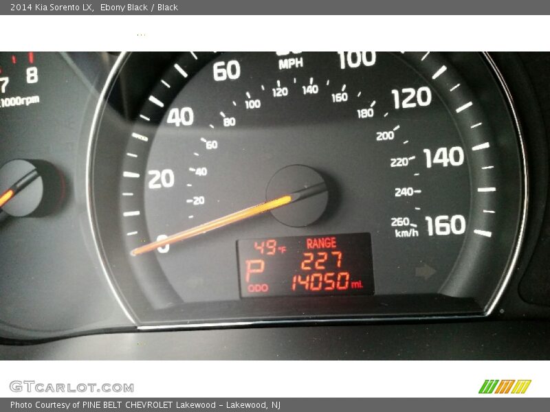 Ebony Black / Black 2014 Kia Sorento LX