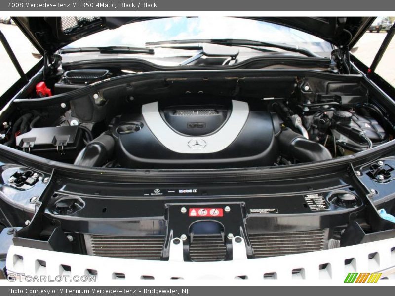 Black / Black 2008 Mercedes-Benz ML 350 4Matic