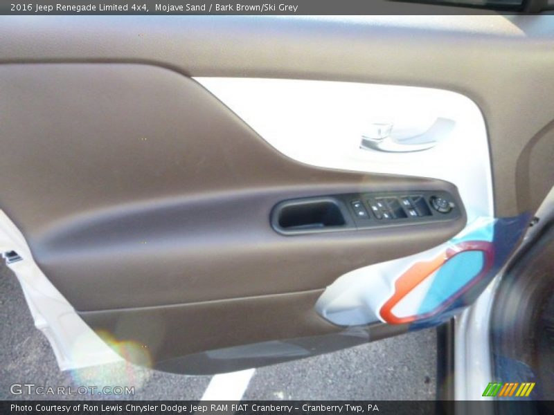 Mojave Sand / Bark Brown/Ski Grey 2016 Jeep Renegade Limited 4x4