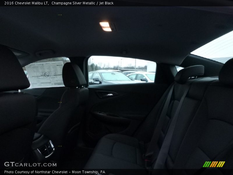 Champagne Silver Metallic / Jet Black 2016 Chevrolet Malibu LT