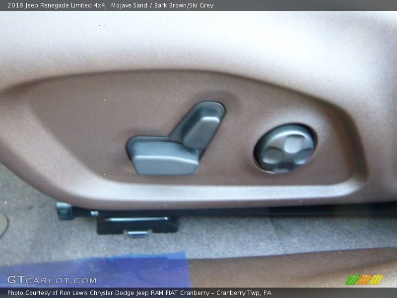 Mojave Sand / Bark Brown/Ski Grey 2016 Jeep Renegade Limited 4x4