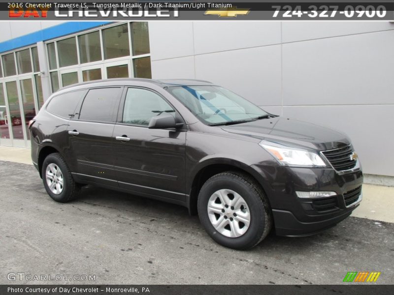 Tungsten Metallic / Dark Titanium/Light Titanium 2016 Chevrolet Traverse LS