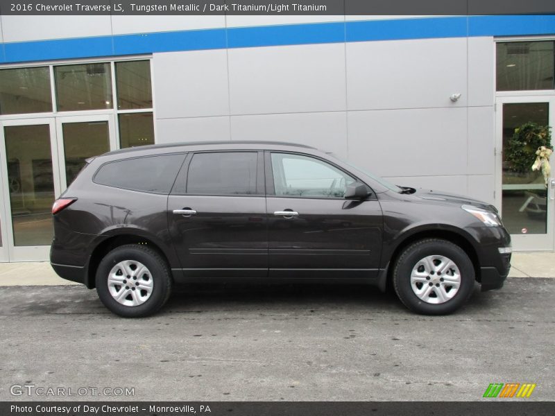 Tungsten Metallic / Dark Titanium/Light Titanium 2016 Chevrolet Traverse LS