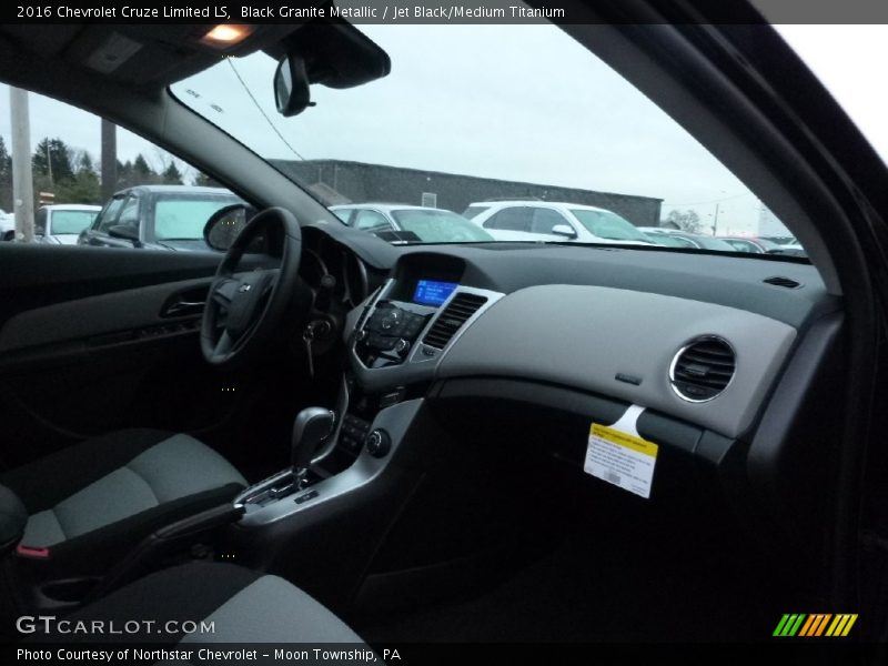Black Granite Metallic / Jet Black/Medium Titanium 2016 Chevrolet Cruze Limited LS