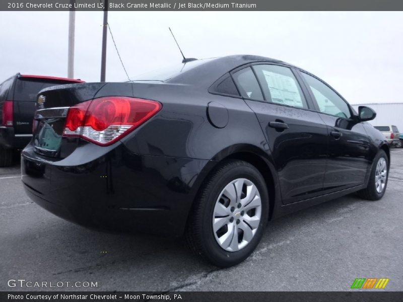 Black Granite Metallic / Jet Black/Medium Titanium 2016 Chevrolet Cruze Limited LS