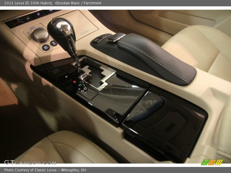 Obsidian Black / Parchment 2013 Lexus ES 300h Hybrid