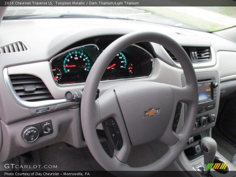 Tungsten Metallic / Dark Titanium/Light Titanium 2016 Chevrolet Traverse LS