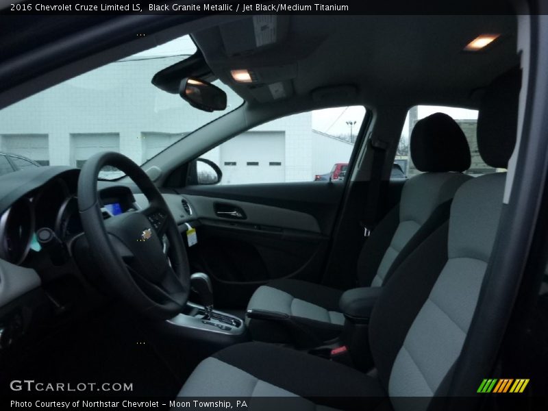 Black Granite Metallic / Jet Black/Medium Titanium 2016 Chevrolet Cruze Limited LS