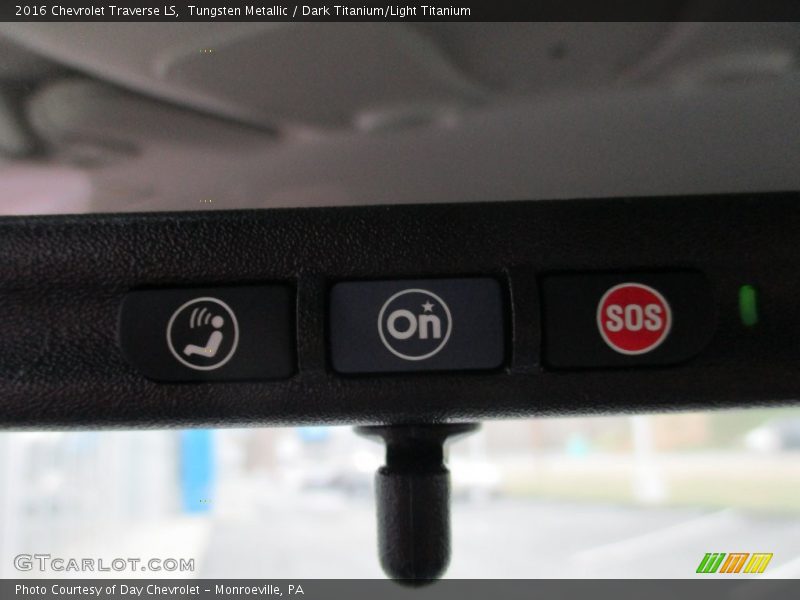 Tungsten Metallic / Dark Titanium/Light Titanium 2016 Chevrolet Traverse LS