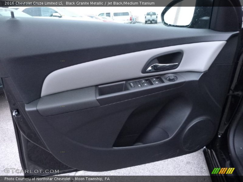 Black Granite Metallic / Jet Black/Medium Titanium 2016 Chevrolet Cruze Limited LS