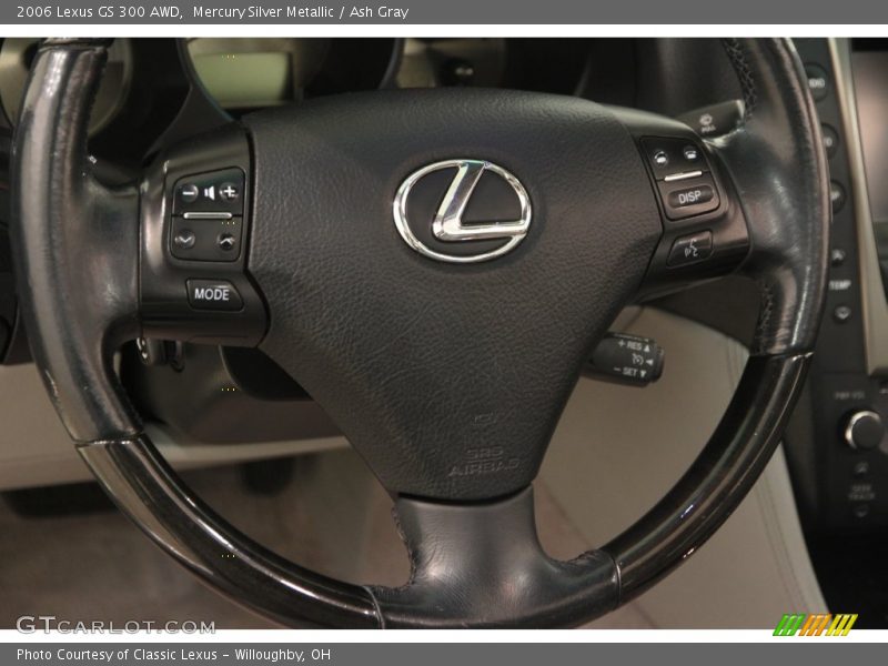 Mercury Silver Metallic / Ash Gray 2006 Lexus GS 300 AWD