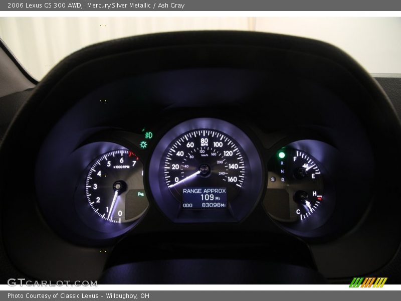 Mercury Silver Metallic / Ash Gray 2006 Lexus GS 300 AWD
