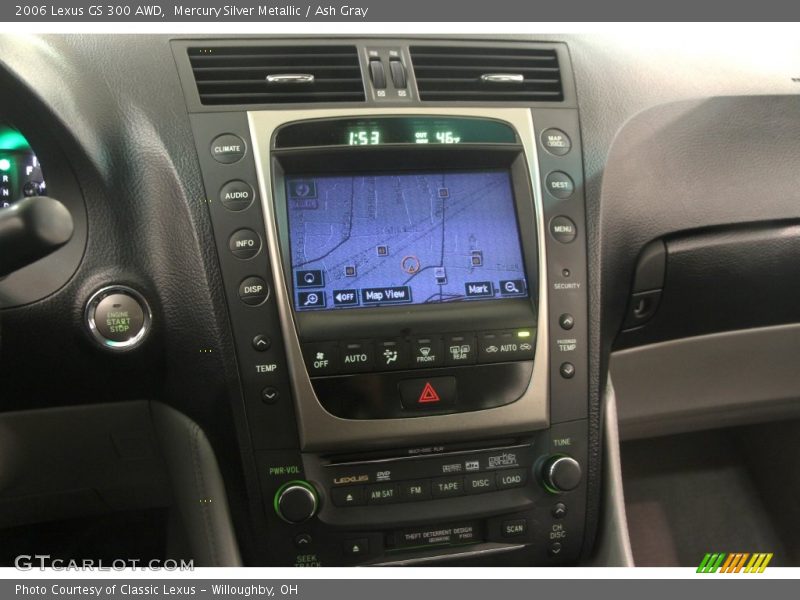 Mercury Silver Metallic / Ash Gray 2006 Lexus GS 300 AWD