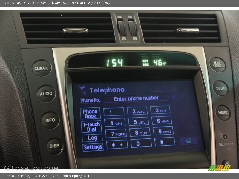 Mercury Silver Metallic / Ash Gray 2006 Lexus GS 300 AWD