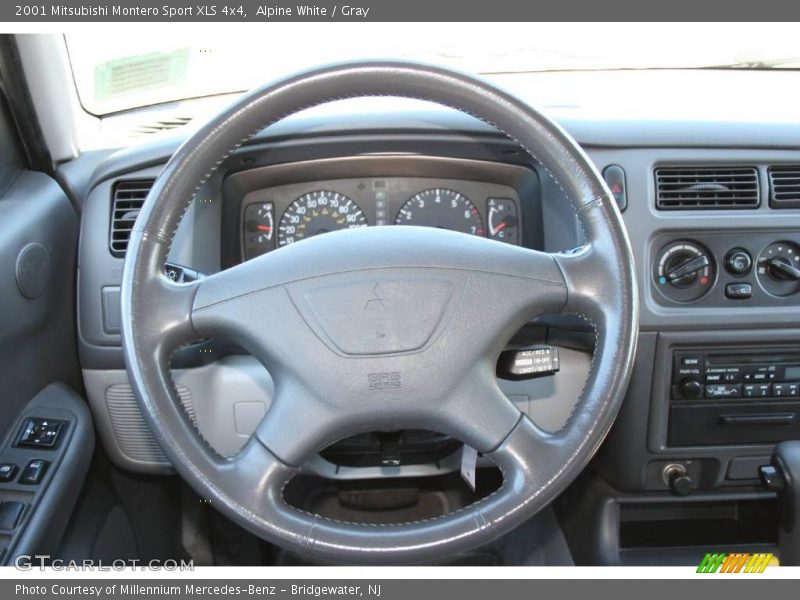 Alpine White / Gray 2001 Mitsubishi Montero Sport XLS 4x4