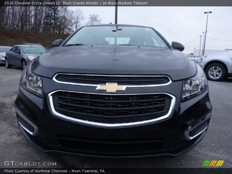 Black Granite Metallic / Jet Black/Medium Titanium 2016 Chevrolet Cruze Limited LS