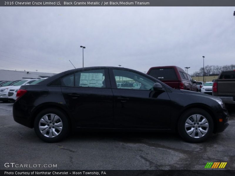 Black Granite Metallic / Jet Black/Medium Titanium 2016 Chevrolet Cruze Limited LS