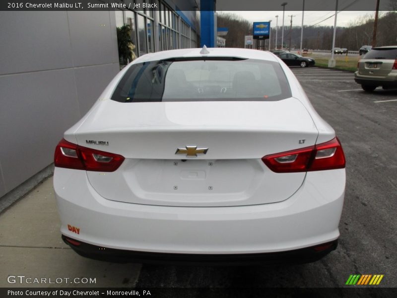Summit White / Jet Black 2016 Chevrolet Malibu LT
