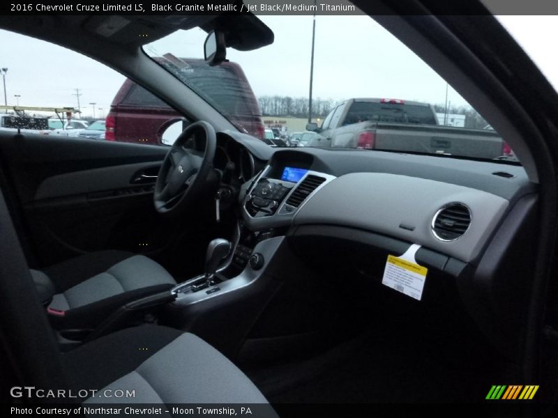 Black Granite Metallic / Jet Black/Medium Titanium 2016 Chevrolet Cruze Limited LS